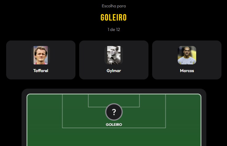 Exemplo do modo Sele&ccedil;&atilde;o